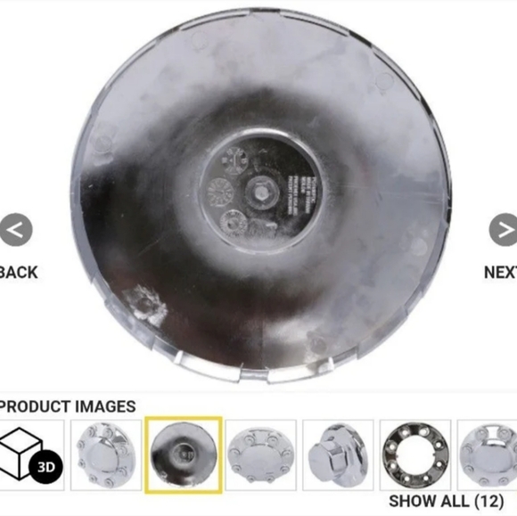 PHEONIX USA Front Wheel Cover Hubcap - Picture 4 of 4